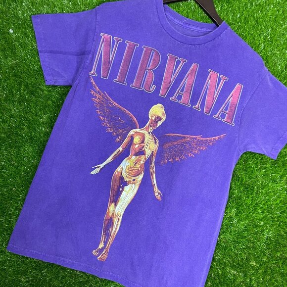 Nirvana in Utero Rock T-shirt size Small - Picture 4 of 8